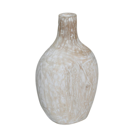 Cedric Antique White Vase