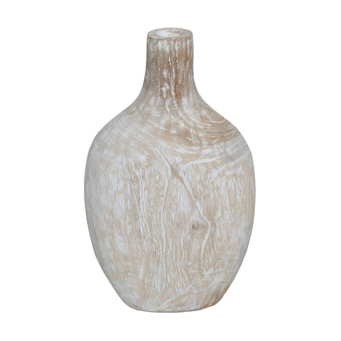 Cedric Antique White Vase