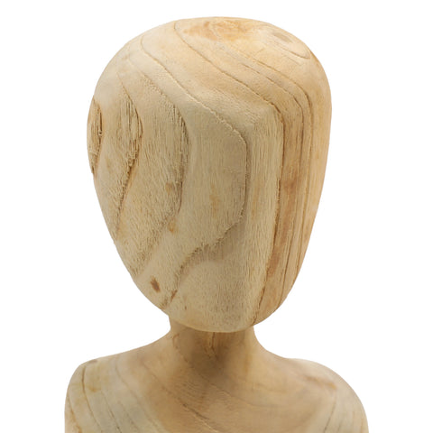 Cece Natural Wood Sculpture