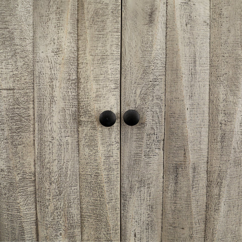 Kennington Light Grey Wash Finish Sideboard