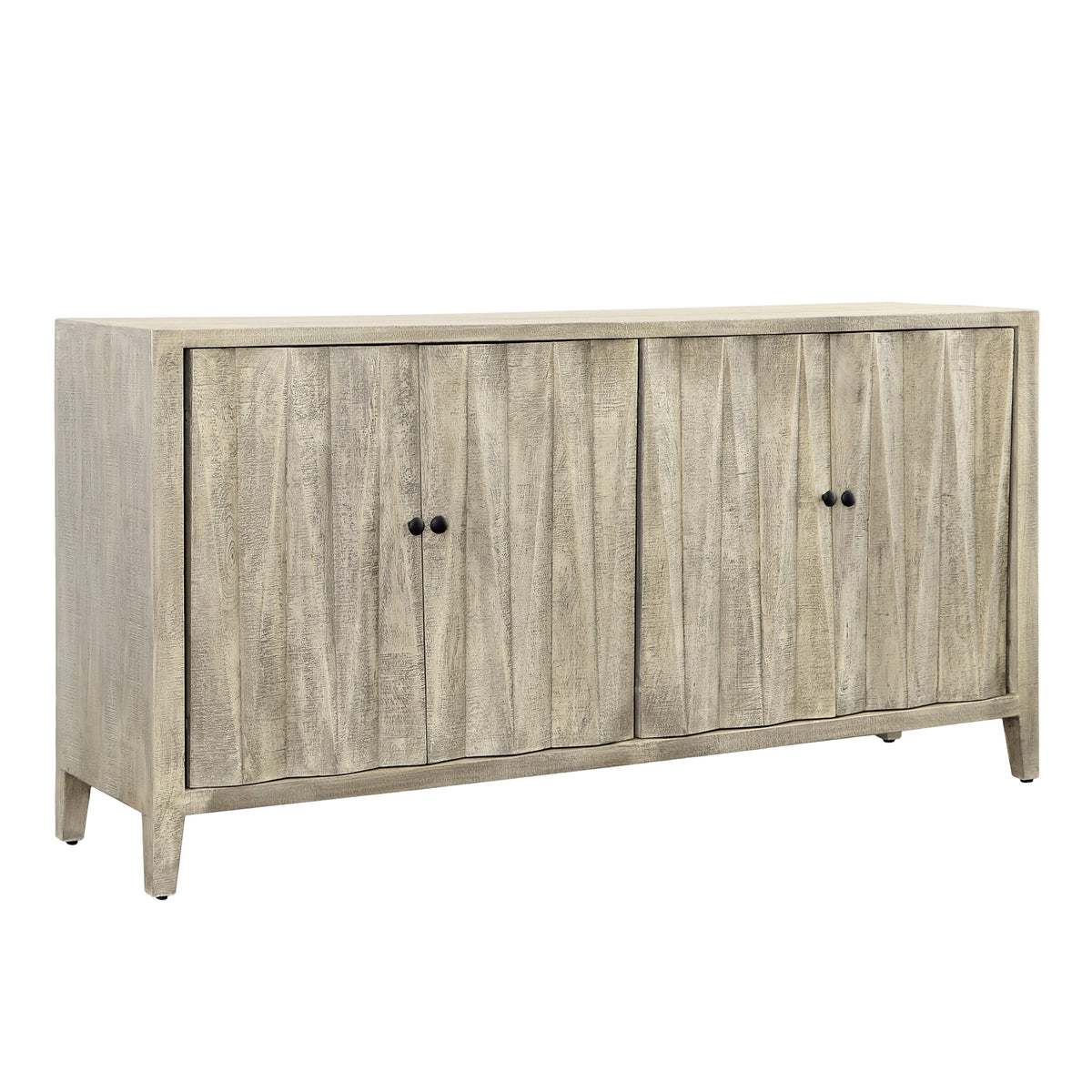 Kennington Light Grey Wash Finish Sideboard