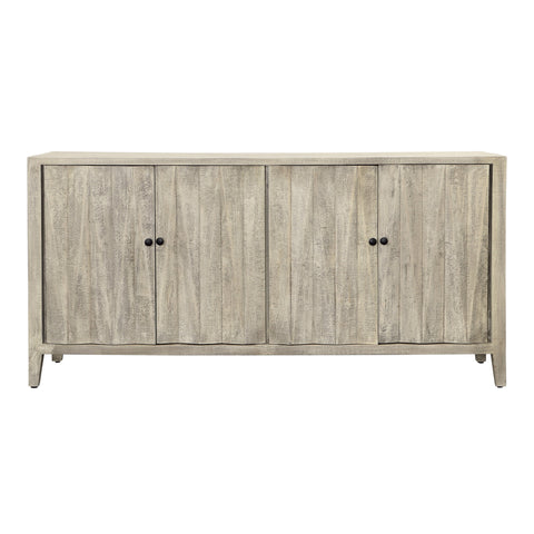 Kennington Light Grey Wash Finish Sideboard
