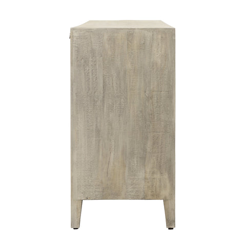 Kennington Light Grey Wash Finish Sideboard