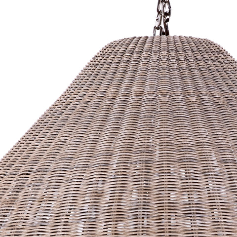 Amores Tan Finish Outdoor Pendant Shade
