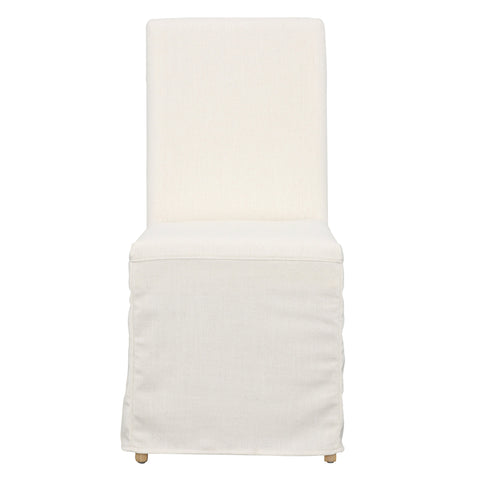 Leni Off White Upholstery Dining Chair