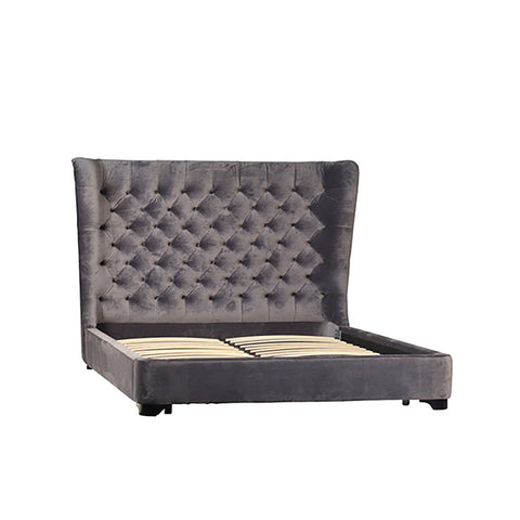 Clinton Dark Grey Finish Bed