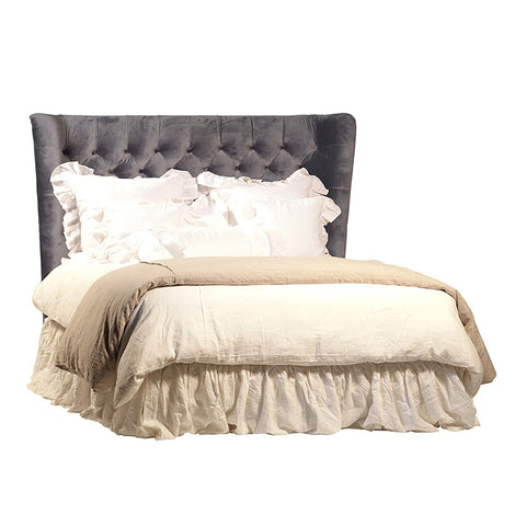 Clinton Dark Grey Finish Bed