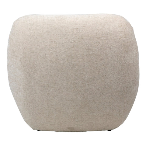 Maisie Cream Chenille Tweed Occasional Chair