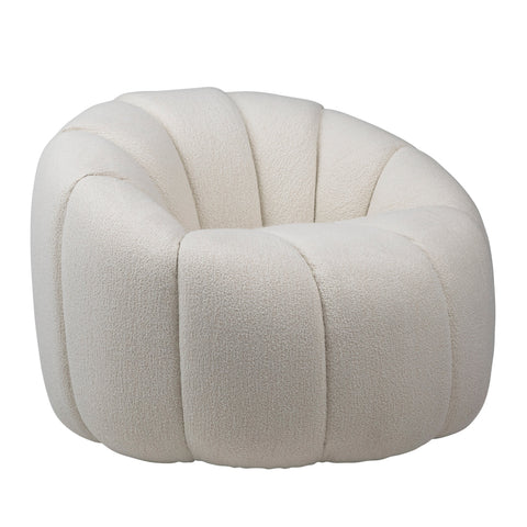 Symone Cream Swivel Chair