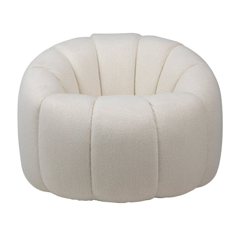 Symone Cream Swivel Chair
