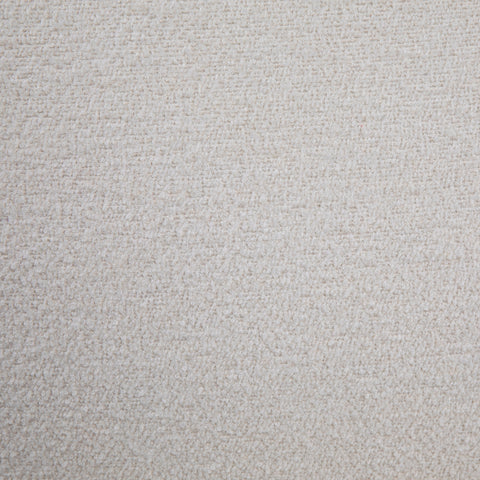 Florentino White Upholstery, Brown Legs and Frame Bench