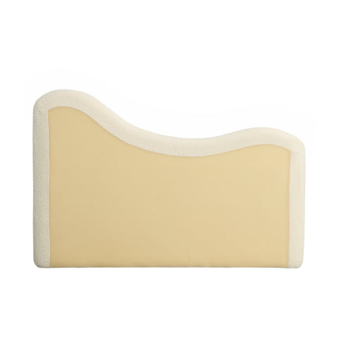 Louisa Ivory Boucle Upholstery Bed