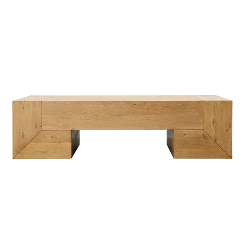Almanza Natural Finish Coffee Table