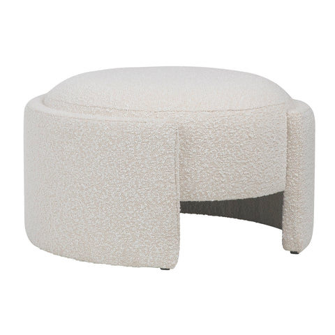 Casa Off White Ottoman