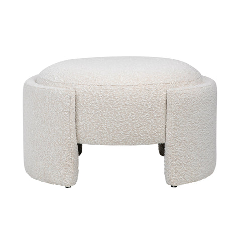 Casa Off White Ottoman