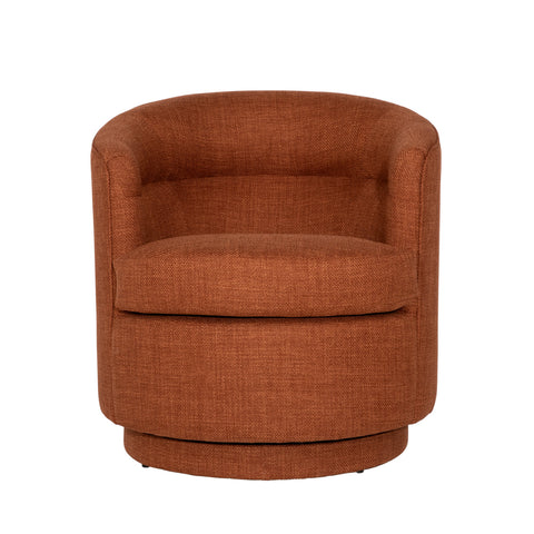 Lauretta Rust Swivel Chair