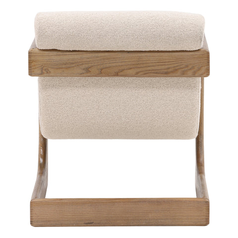 Bridges Everest Cream and Natural Occasional Chair
