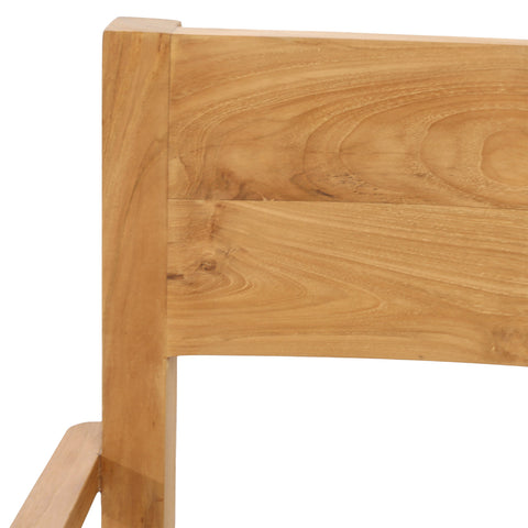 Kira Natural Outdoor Dining Chair Set Of 2