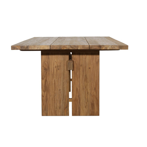 Kristian Natural Rustic Outdoor Dining Table