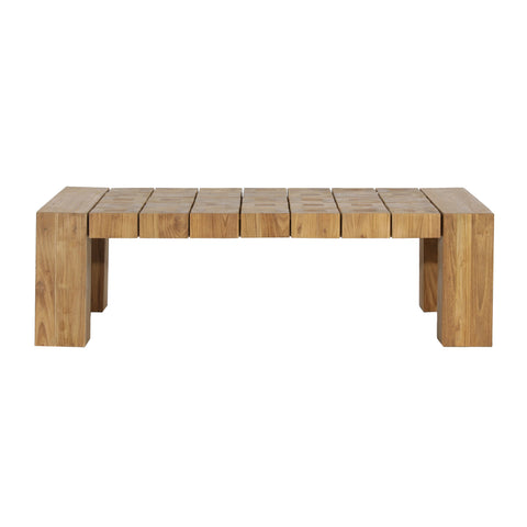 Gary Natural Rustic Outdoor Coffee Table