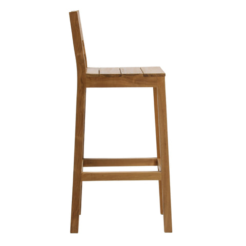 Josie Natural Outdoor Barstool Set Of 2