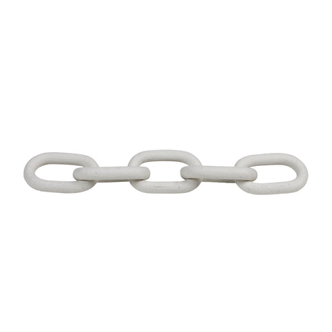 Gabriela White Chain Link