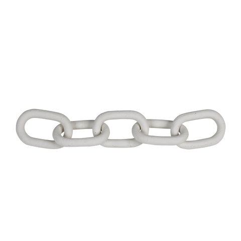 Gabriela White Chain Link