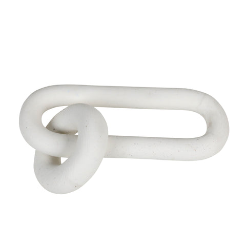 Catina White Chain Link