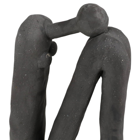 Teresa Dark Grey Sculpture
