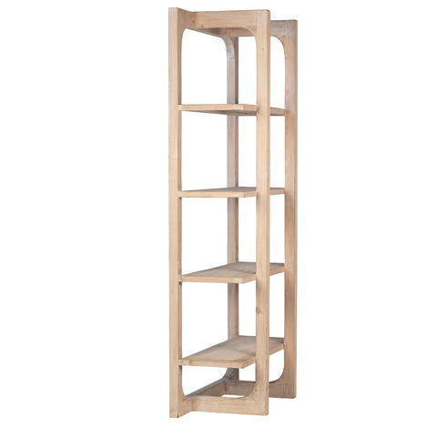Agno Light Warm Wash with Water Base Sealed Finish Bookcase