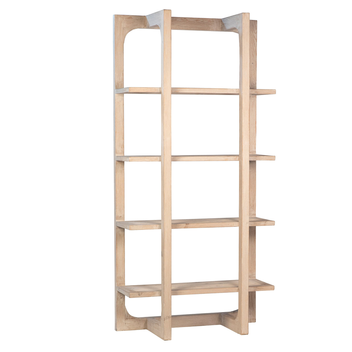 Agno Light Warm Wash with Water Base Sealed Finish Bookcase