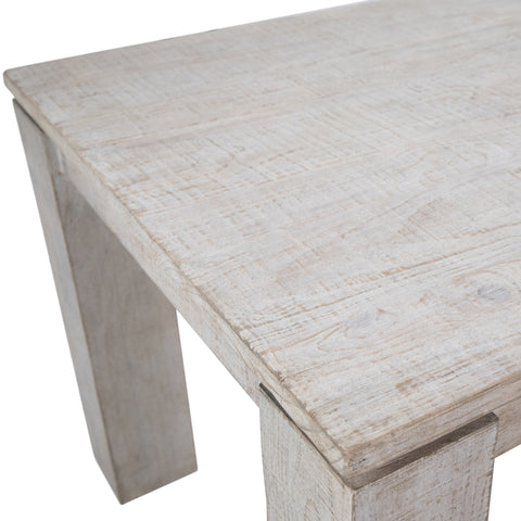 Amaya Whitewash Sealed Finish Dining Table