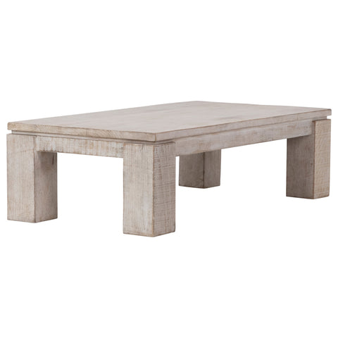 Amaya Light Warm Wash Sealed Finish Coffee Table