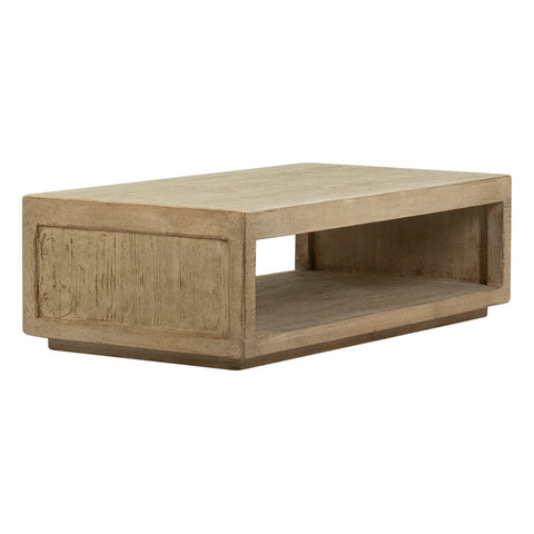 Viera Natural Warm Wash Sealed Finish Coffee Table