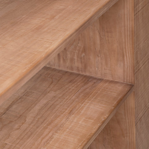 Amaya Natural Wood Finish Bookcase