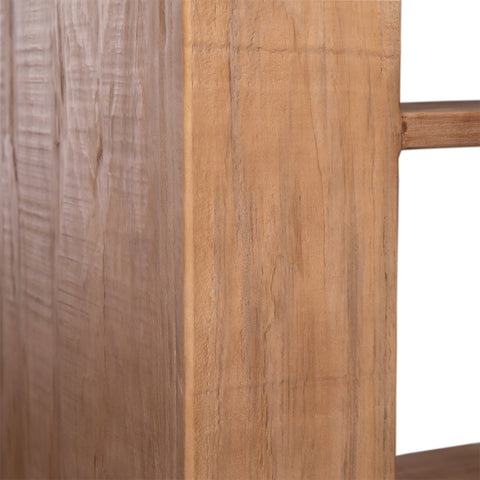Amaya Natural Wood Finish Bookcase