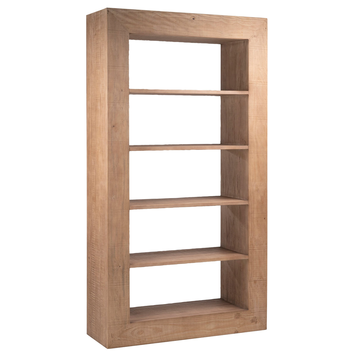 Amaya Natural Wood Finish Bookcase