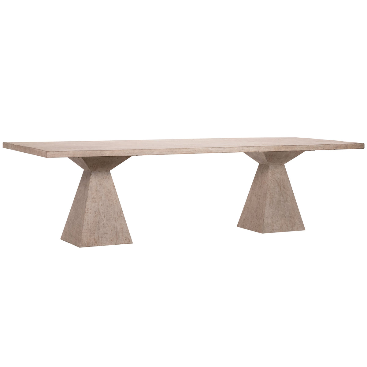 Ellery Light Warm Wash Sealed Finish Dining Table