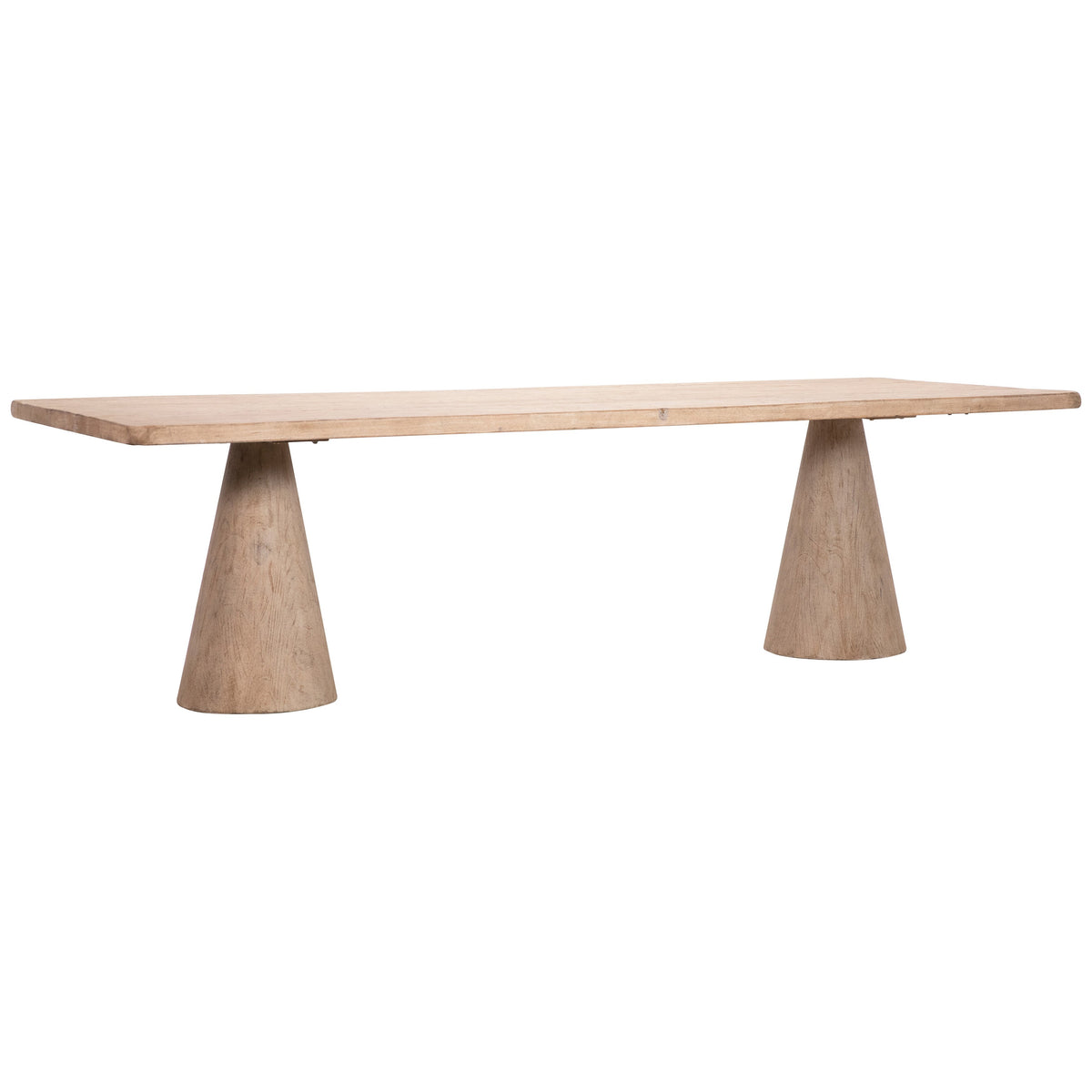 Zaya Light Warm Wash Sealed Finish Dining Table