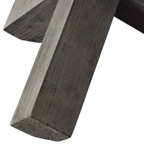 Judy Charcoal Finish Dining Table