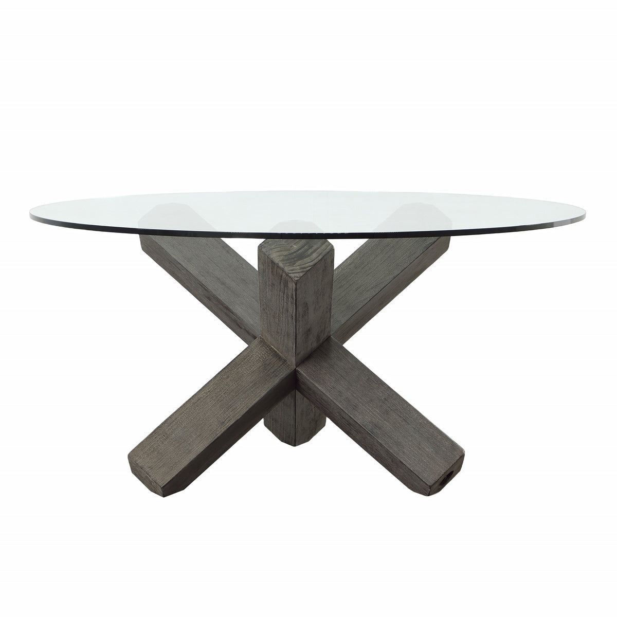 Judy Charcoal Finish Dining Table