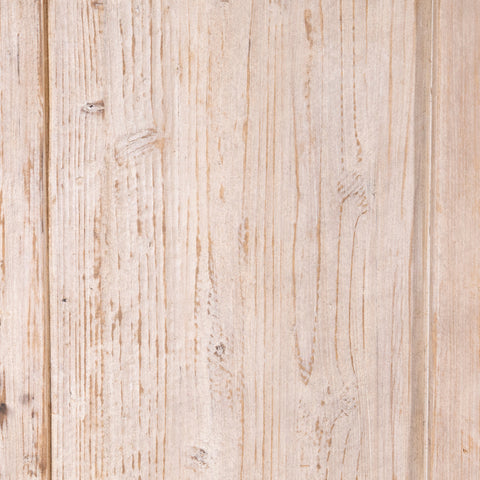 Basel Light Warm Wash Finish with Silver Hardware Cabinet