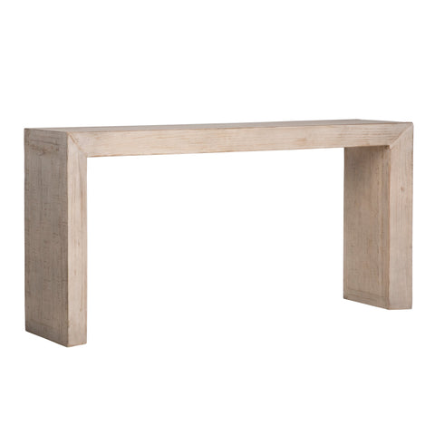 Sonya Light Warm Wash Finish Console Table