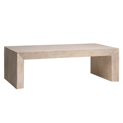Sonya Light Warm Wash Finish Coffee Table
