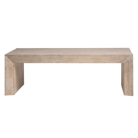 Sonya Light Warm Wash Finish Coffee Table