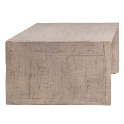 Sonya Light Warm Wash Finish Coffee Table