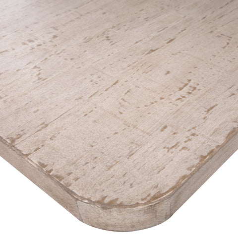 Burton Light Warm Wash Finish Dining Table