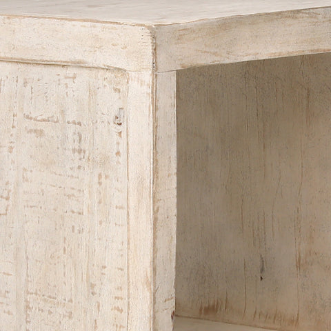 Viera Light Warm Wash Finish Side Table