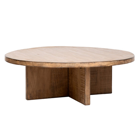Harley Medium Brown Finish Coffee Table