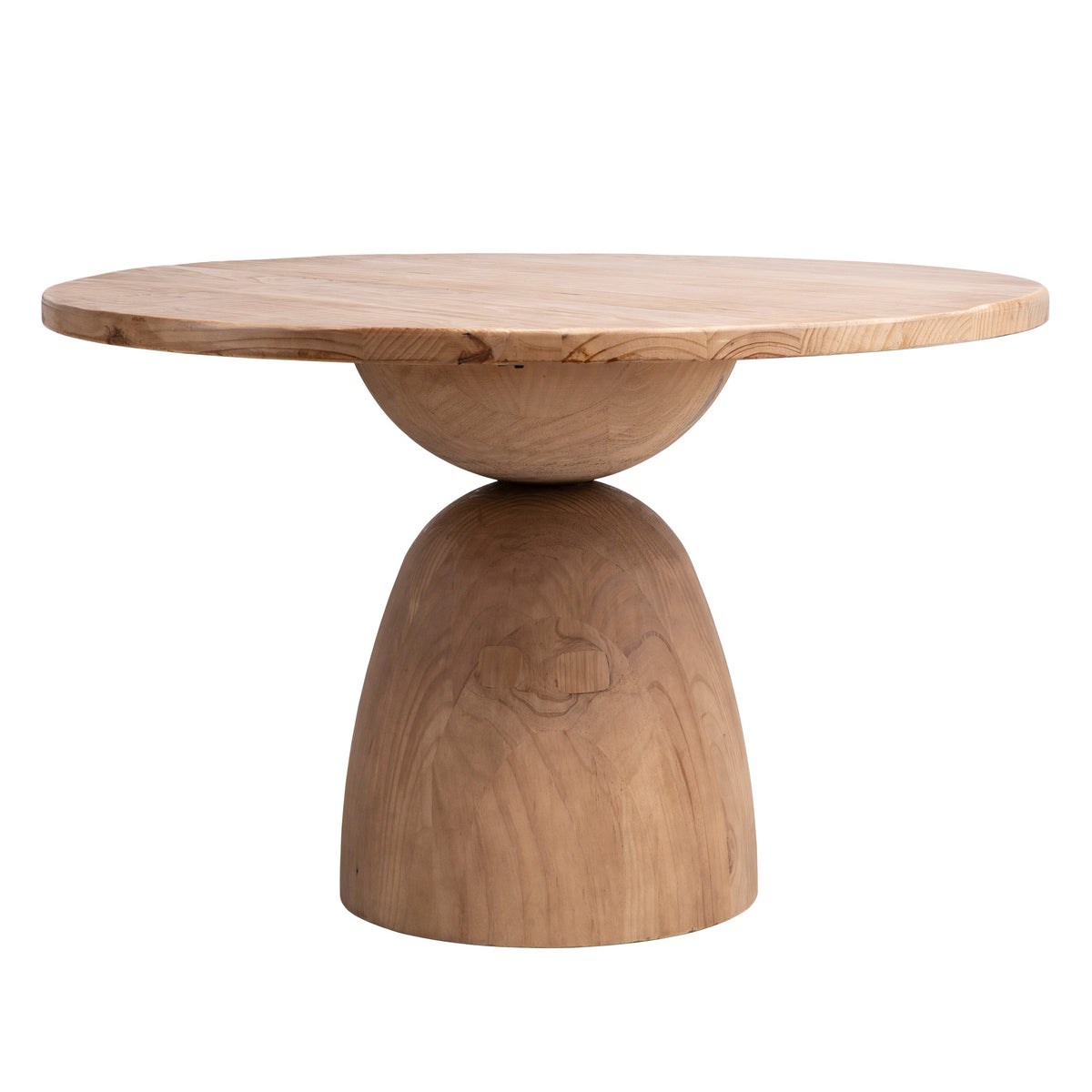 Cabrera Natural Round Dining Table